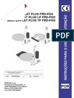 Manual de Uso e Manutenção Masterplat Nova