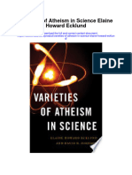 Varieties of Atheism in Science Elaine Howard Ecklund All Chapter