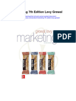 Marketing 7Th Edition Levy Grewal Full Chapter