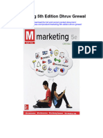 Download Marketing 5Th Edition Dhruv Grewal full chapter