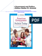 American Government and Politics Today 11Th Edition Steffen W Schmidt Full Chapter