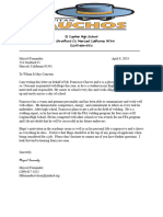 Francisco Chavez Letter of Rec