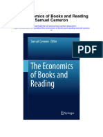 Download The Economics Of Books And Reading Samuel Cameron full chapter