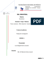 Antecedentes, Conceptos, Métodos y El Pensamiento de La Economía (Trabajando de Investigación)