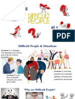 Managing Difficult People at Work Introduction S