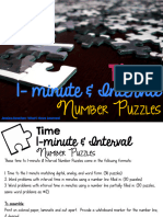 Time Number PuzzlesOPT