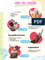 Menú sobre heladería moderno rosado y blanco (2)
