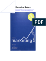 Marketing Baines Full Chapter