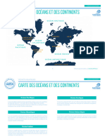 Carte Des Océans Et Des Continents: Déchets Aquatiques