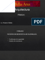 Unidad II - Fisica- factor de seguridad  