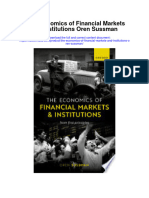 The Economics of Financial Markets and Institutions Oren Sussman Full Chapter