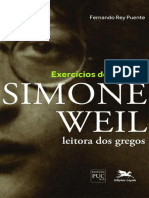 Fernando Rey, Exercicios de Atencao Simone Weil