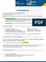 Oferta Disponible de Planes Especiales Viernes y Sabado (Inicio 24 de Mayo)