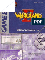 Wario Land II Game Manual