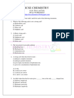 3- Acids, Bases and Salts MCQ