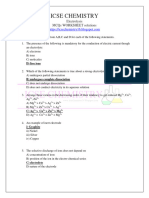 4- Electrolysis MCQ solutions