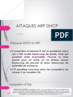Attaques Arp DHCP