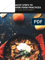The 7 HACCP Steps To Safer Food Practices