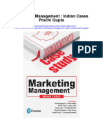 Download Marketing Management Indian Cases Prachi Gupta full chapter