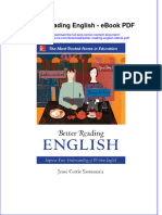 Book PDF Better Reading English PDF Full Chapter