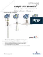 Hoja de Datos Del Producto Medidor de Nivel Por Radar Rosemount 5900c Es Es 81336