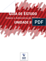 Guia de Estudos da Unidade 2 - Estado e Administração Pública