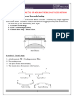 Flexural Analysis of Beam by Working Stress Method