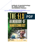 Download The Elsi Handbook Of Nanotechnology Risk Safety Elsi And Commercialization Hussain full chapter