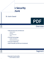 Network Security Architecture: Dr. Jasim Saeed