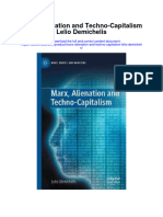 Marx Alienation and Techno Capitalism Lelio Demichelis Full Chapter