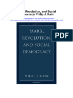 Marx Revolution and Social Democracy Philip J Kain Full Chapter