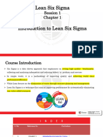Introduction To Lean Six Sigma