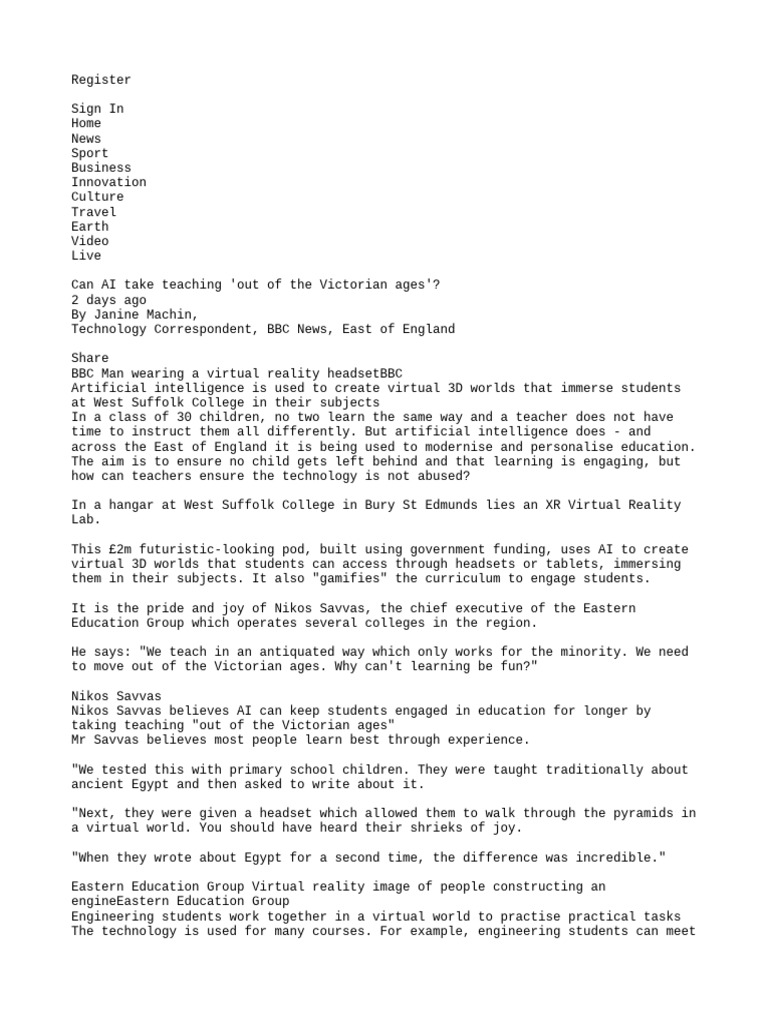 Can ai take teaching out of the victorian ages pdf artificial