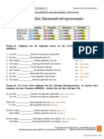 B1 - Das Demonstrativpronomen DERSELB- und seine Varianten. Teil 01 von 05.