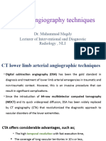 CT LL Angiography