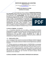 Contrato Tomada de Preços #01-2023 - Reforma Do Terminal Rodoviário - 3G Construções Ltda