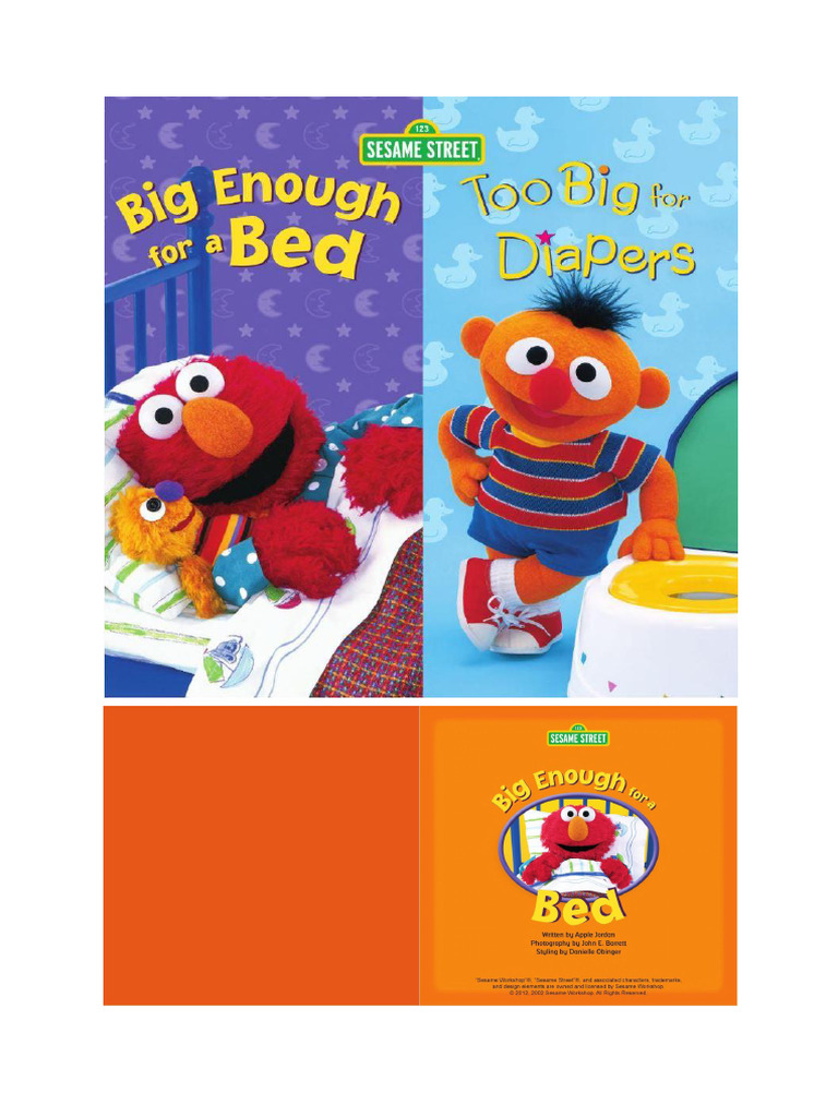 Sesame Street. Elmo and Ernie | PDF