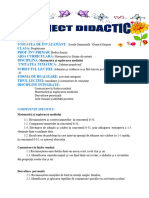 DidacticaMEM - PROIECT DE LECTIE