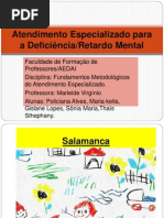 Atendimento Especializado para a Deficiência