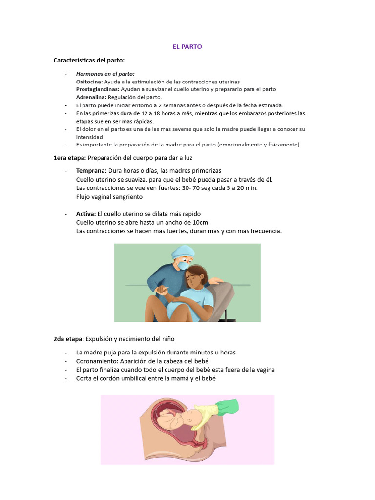 Atención Integral en el Parto | PDF