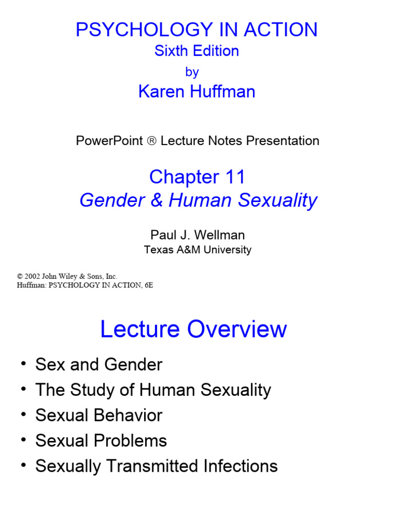 Gender and Human Sexuality | PDF | Human Sexuality | Sexual Orientation