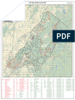 Fort Drum Training Facilities Map: SCALE 1:50,000 NAD 83 / WGS 84
