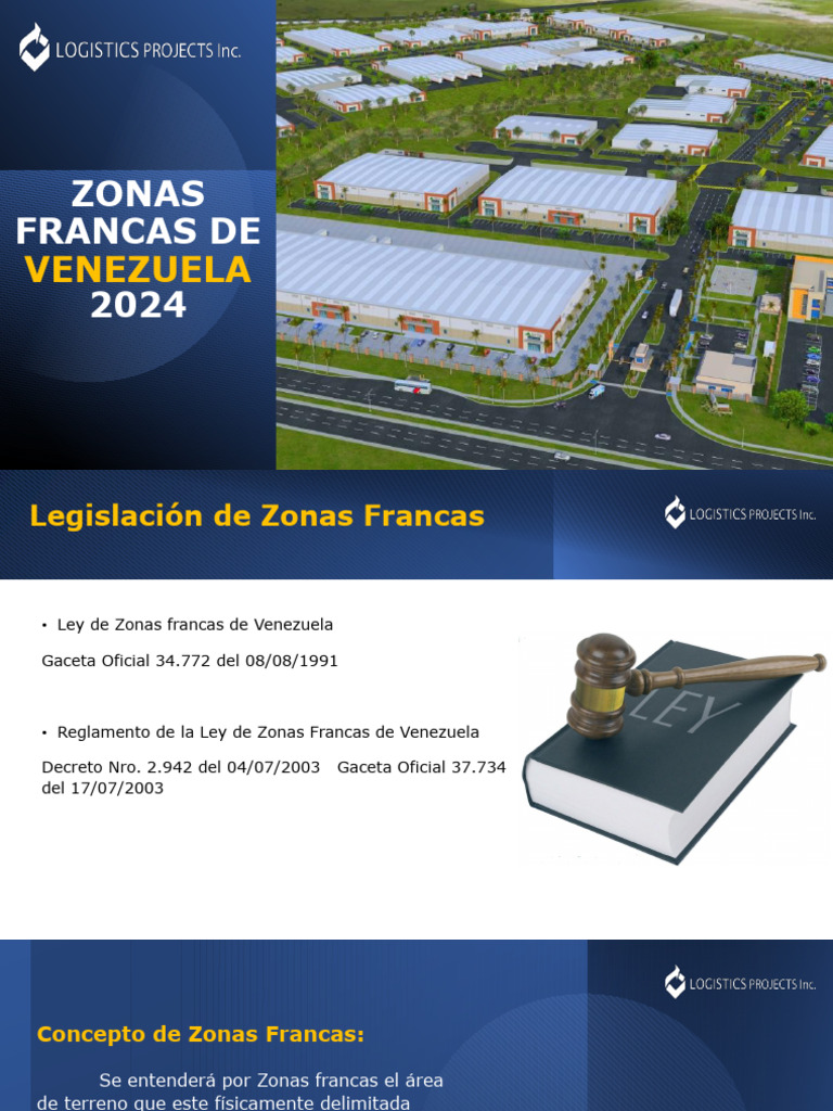 Zonas Francas en Venezuela 2024 | PDF | Venezuela | aduana