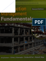 Construction Management Fundamentals -- Christine M. Fiori, Doctor, Clifford J. Schexnayder, Kraig -- McGraw-Hill Series in Civil Engineering, 2, 2008 -- 9780073401041 -- d481944d911097e3072cb29f6b977e