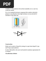 LED Polarity and Placement Guide | PDF | Anode | Cathode