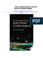 Download An Introduction To Data Driven Control Systems Ali Khaki Sedigh full chapter