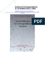 An Introduction To Correspondence Analysis 1St Edition Eric J Beh Full Chapter