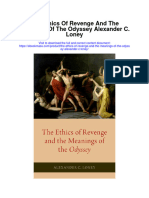 Download The Ethics Of Revenge And The Meanings Of The Odyssey Alexander C Loney full chapter