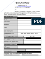 New Patient Registration Form (ADULTS)