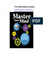 Master Your Mind Marcel Danesi Full Chapter